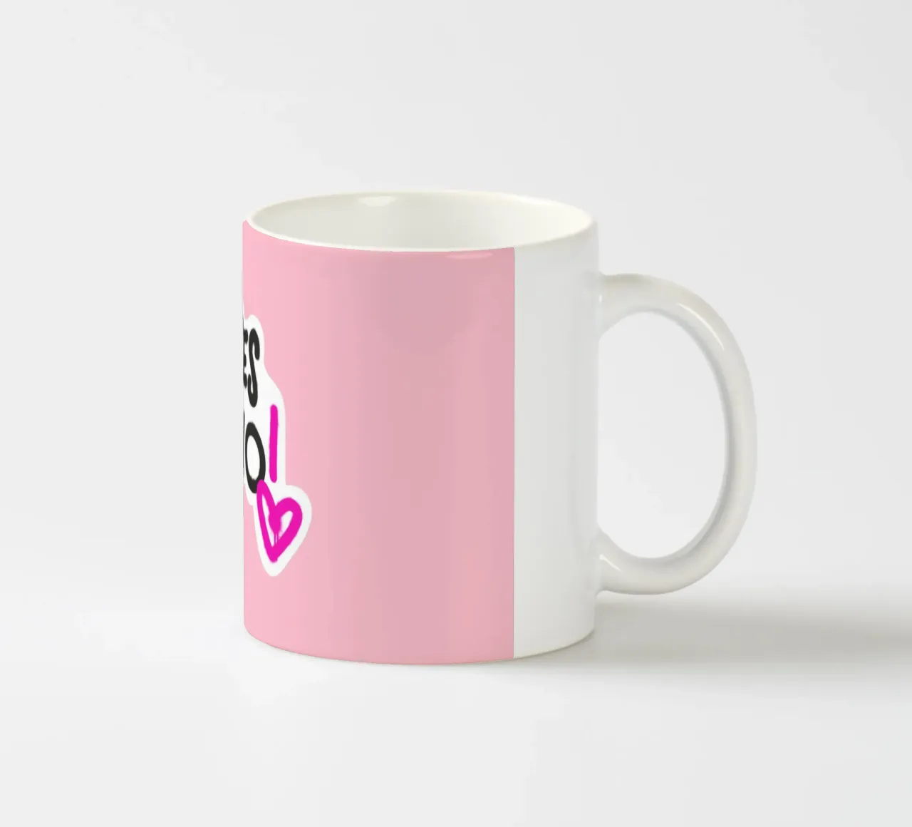 SAY NO! tazza in ceramica da LAUSEMIA DESIGN STUDIO