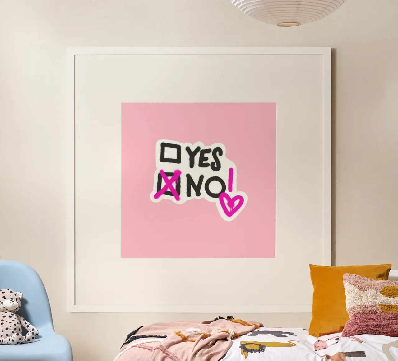 SAY NO! poster da LAUSEMIA DESIGN STUDIO