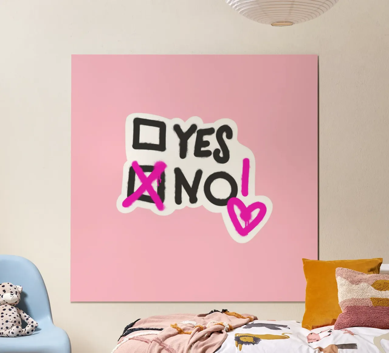 SAY NO! poster da LAUSEMIA DESIGN STUDIO