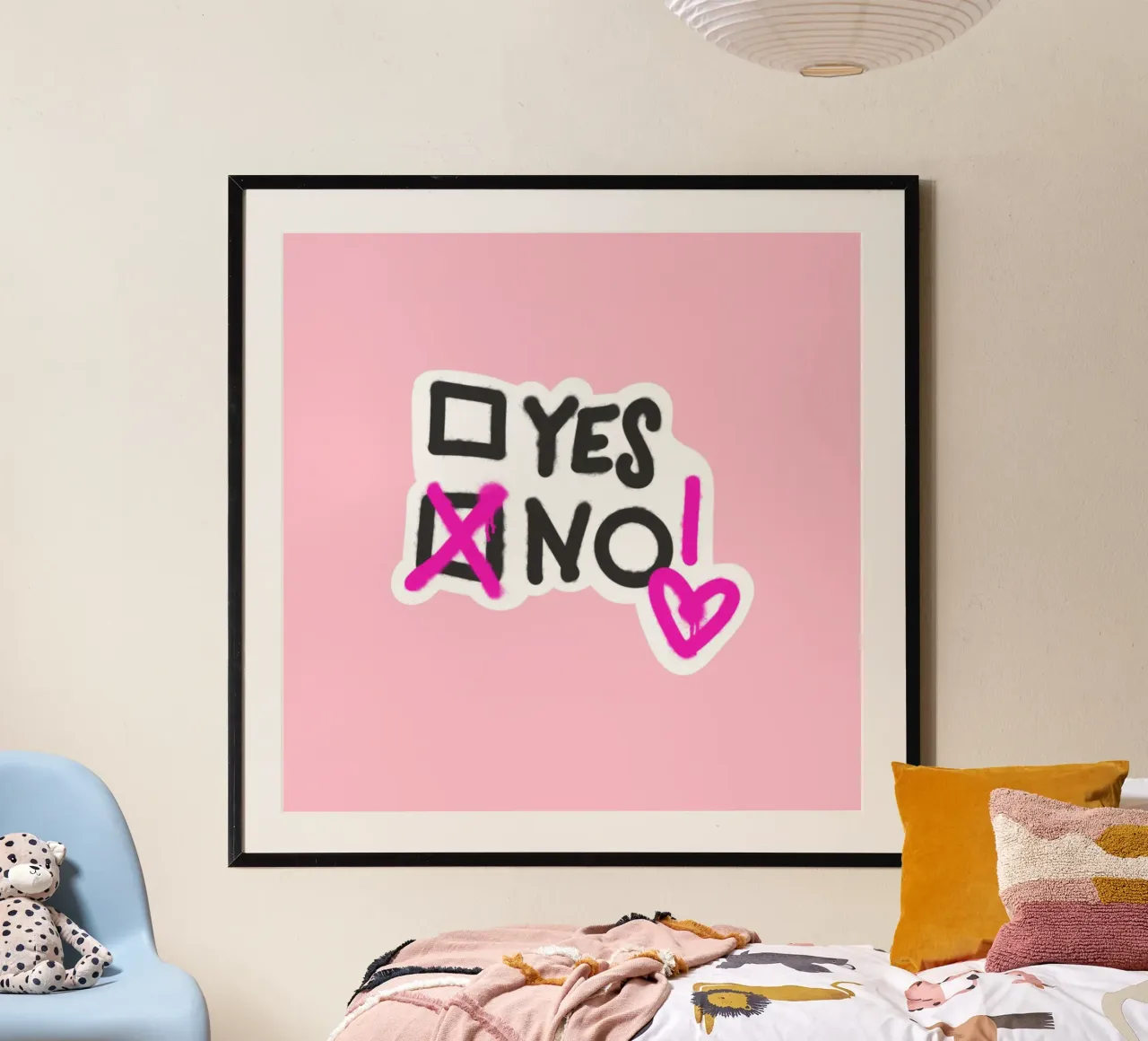 SAY NO! poster da LAUSEMIA DESIGN STUDIO