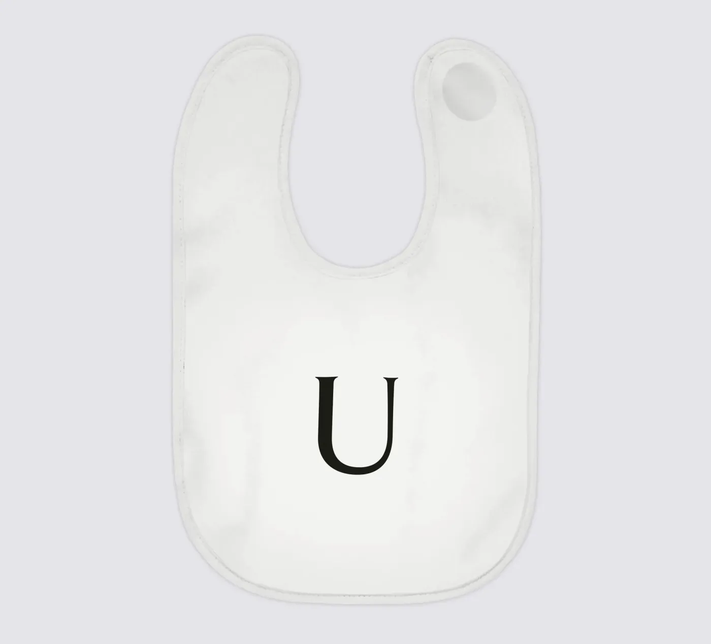 Letter U Babylätzchen von Katja Stehle Design