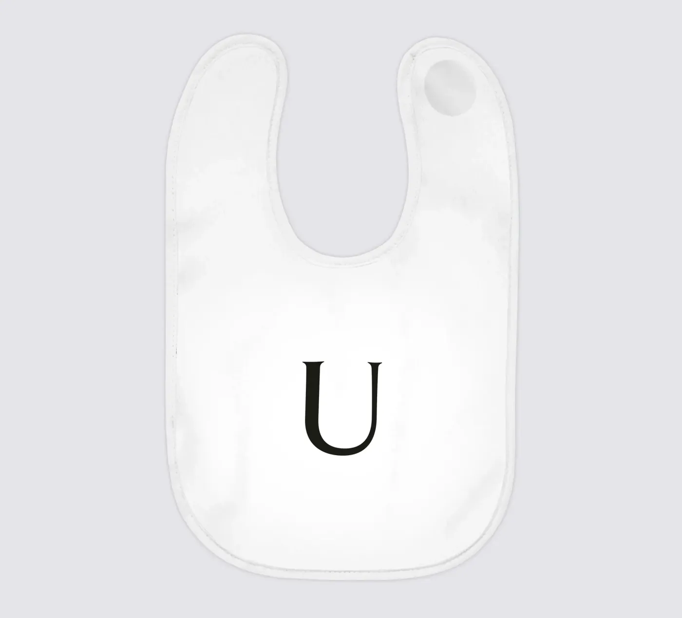 Letter U Babylätzchen von Katja Stehle Design