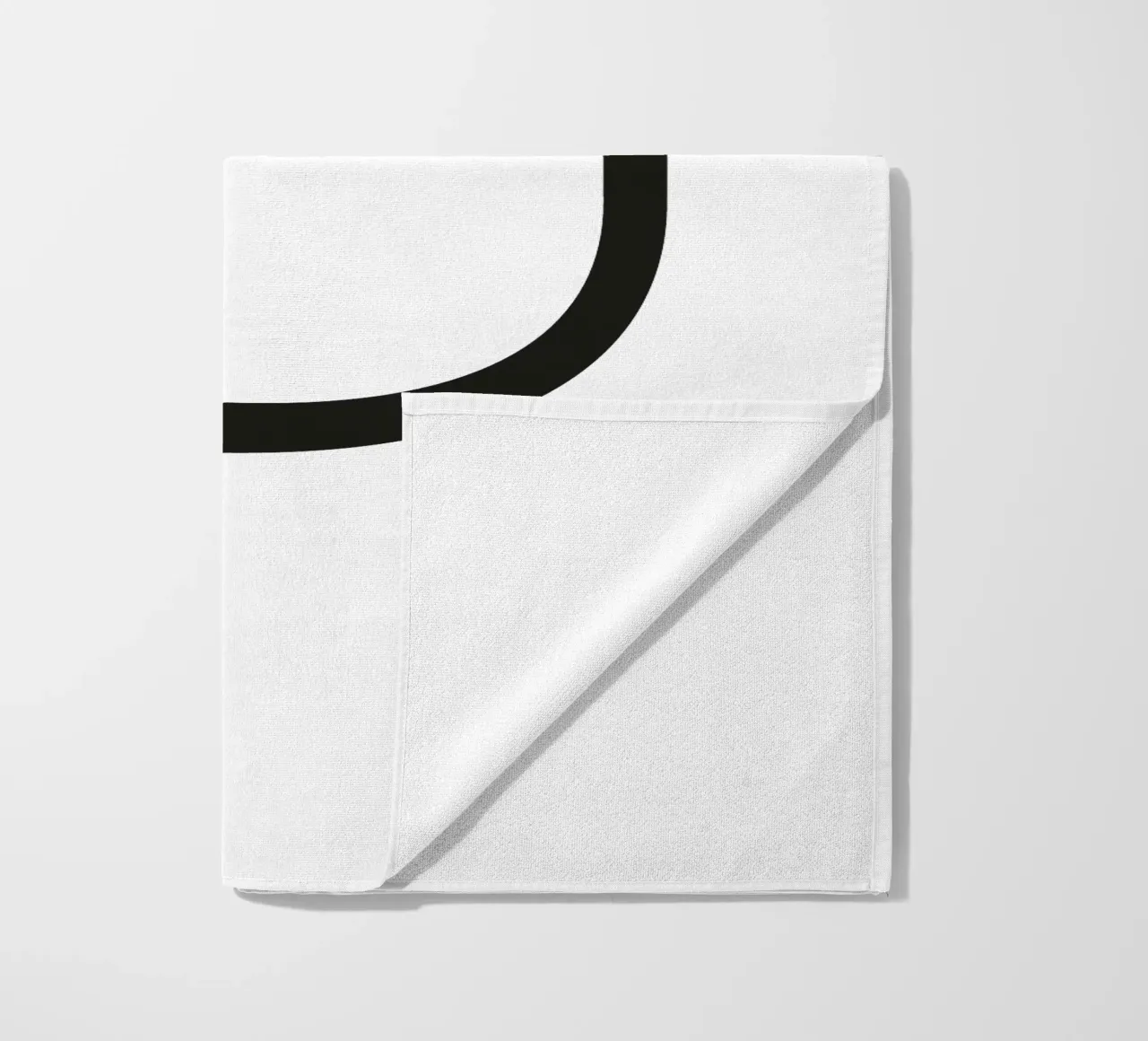 Lettera U telo mare da Katja Stehle Design