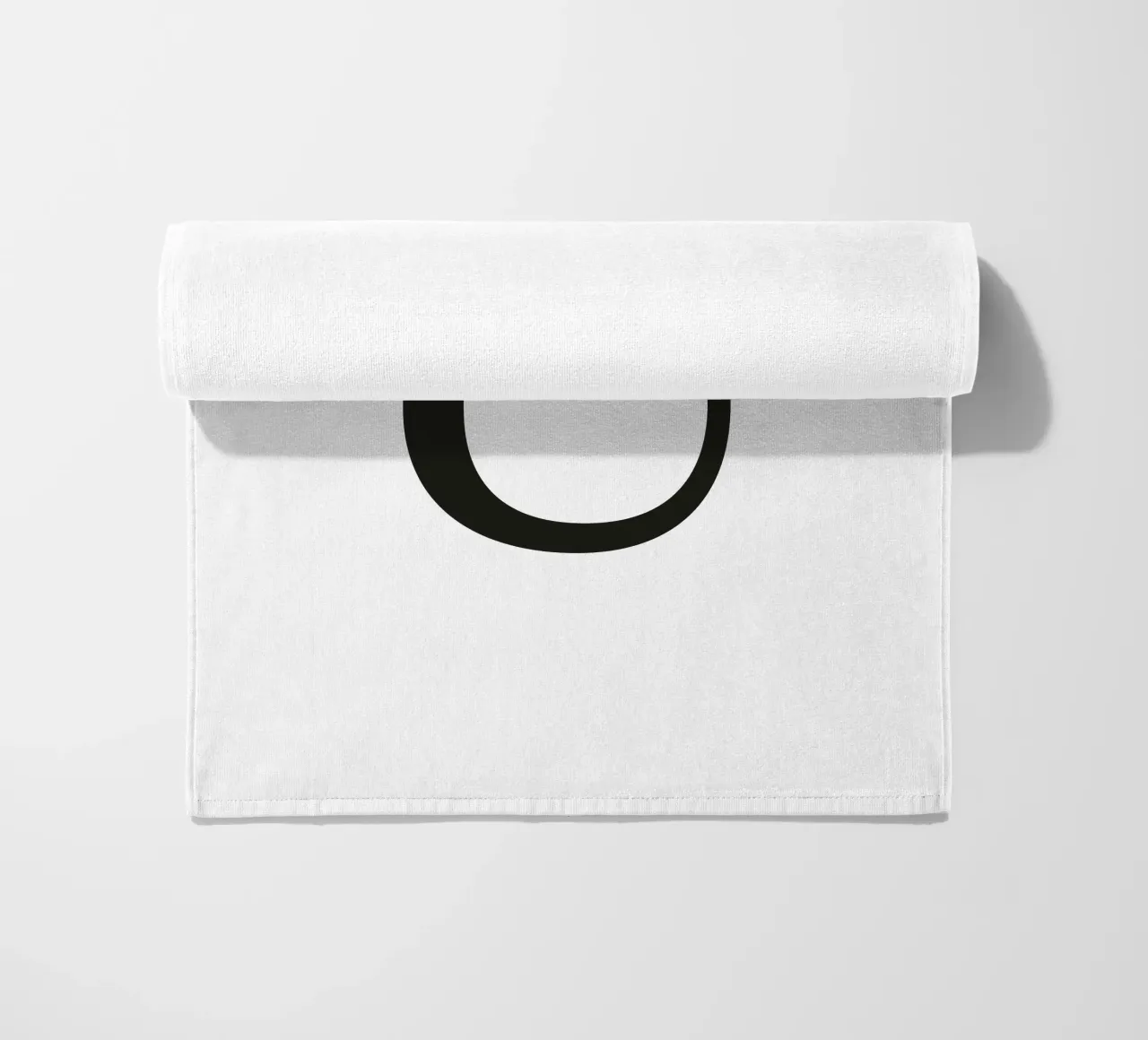 Lettera U telo mare da Katja Stehle Design