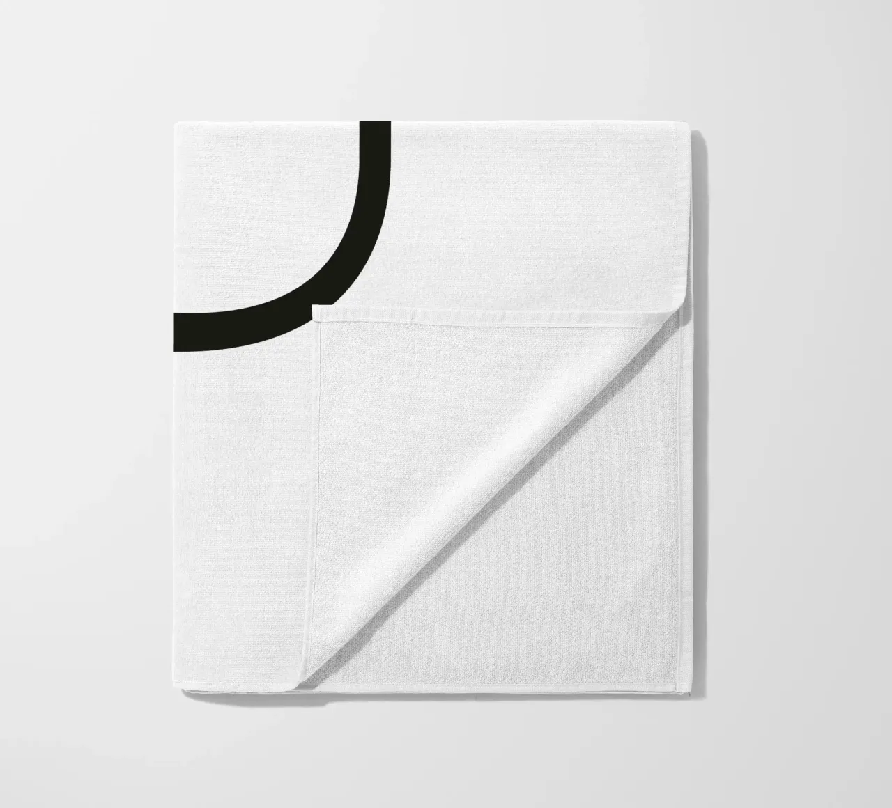 Lettera U telo mare da Katja Stehle Design