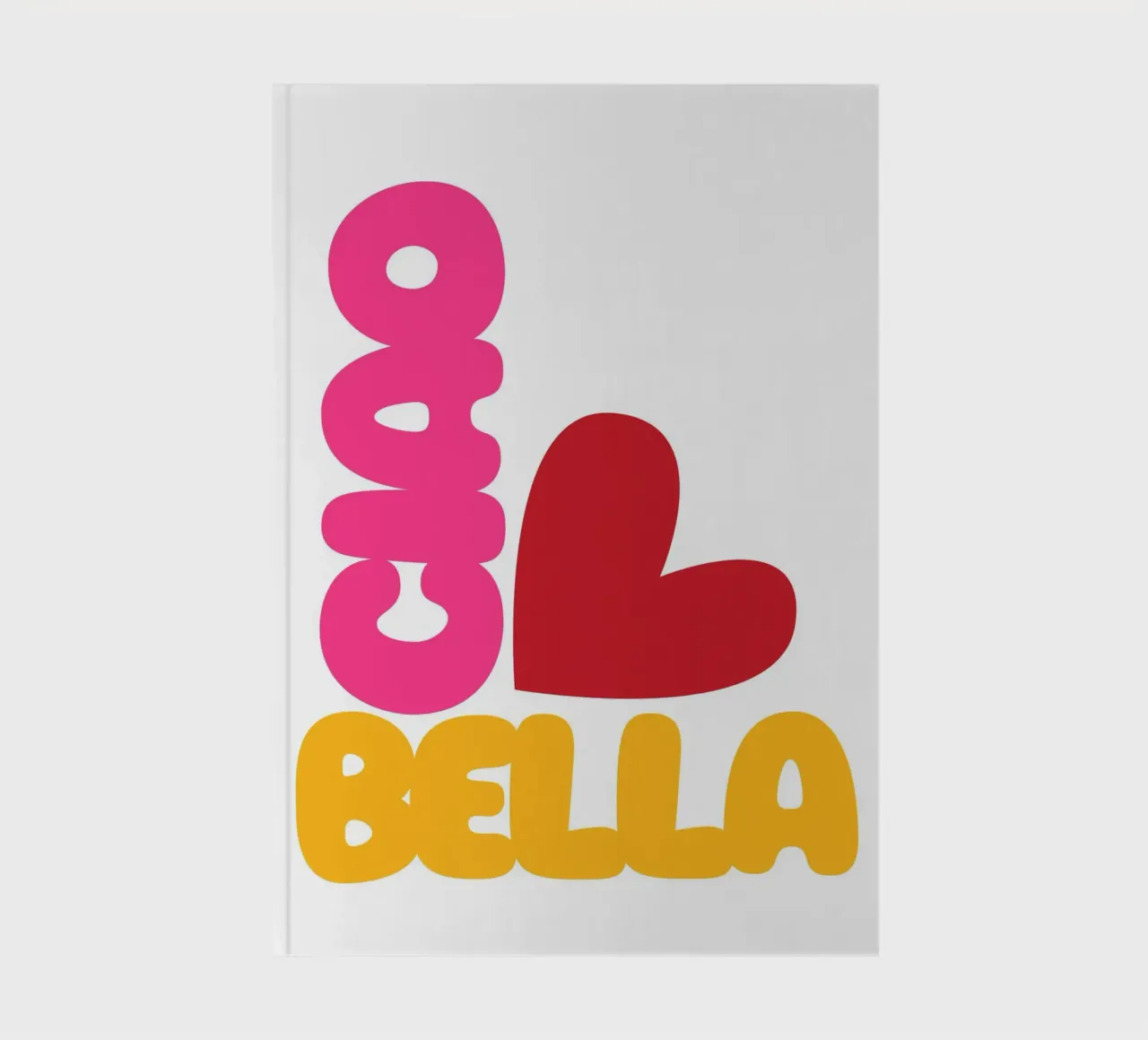 Ciao Bella notebook by Idées & Création