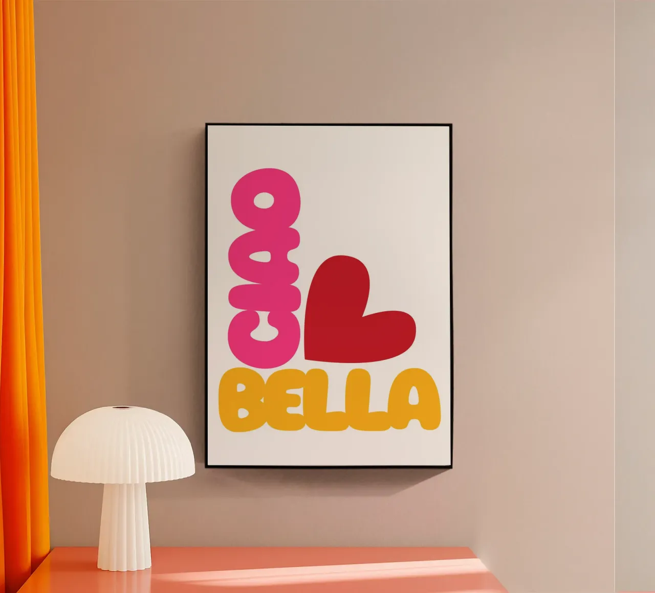 Ciao Bella plexiglass da Idées & Création