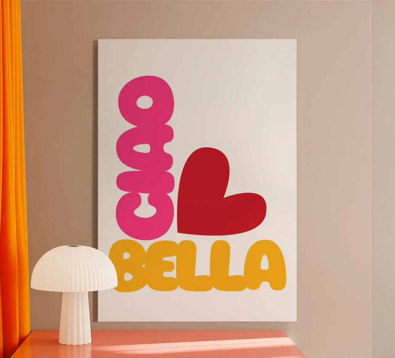 Ciao Bella plexiglass da Idées & Création