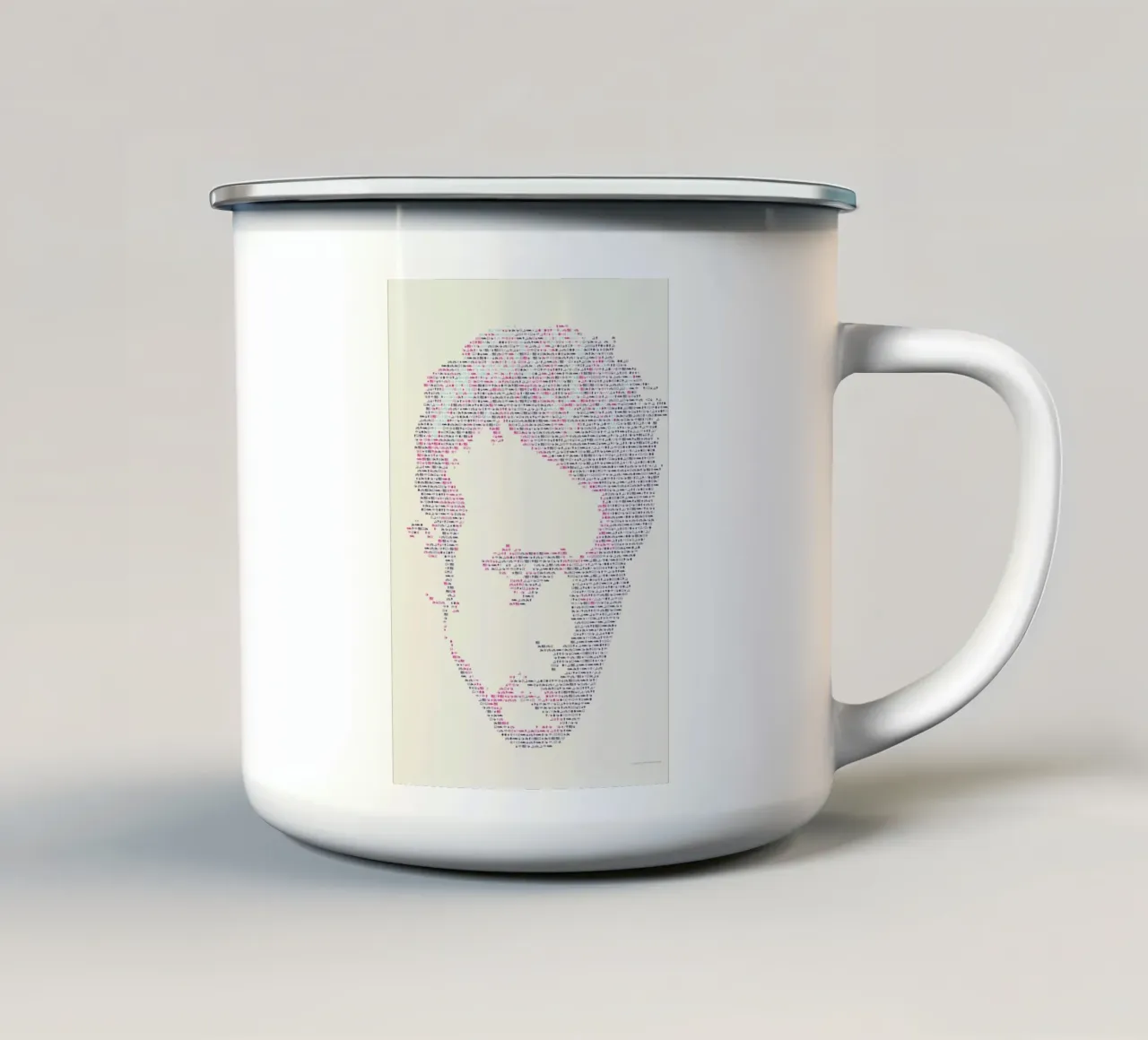 James tazza in smalto da Viktor Hertz