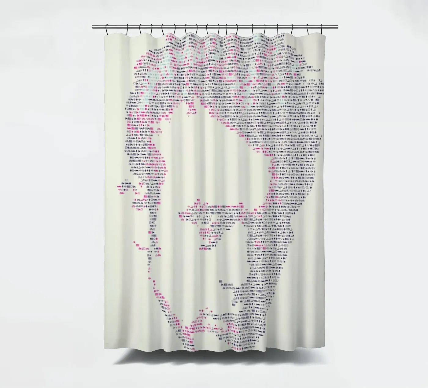 James douchegordijn van Viktor Hertz