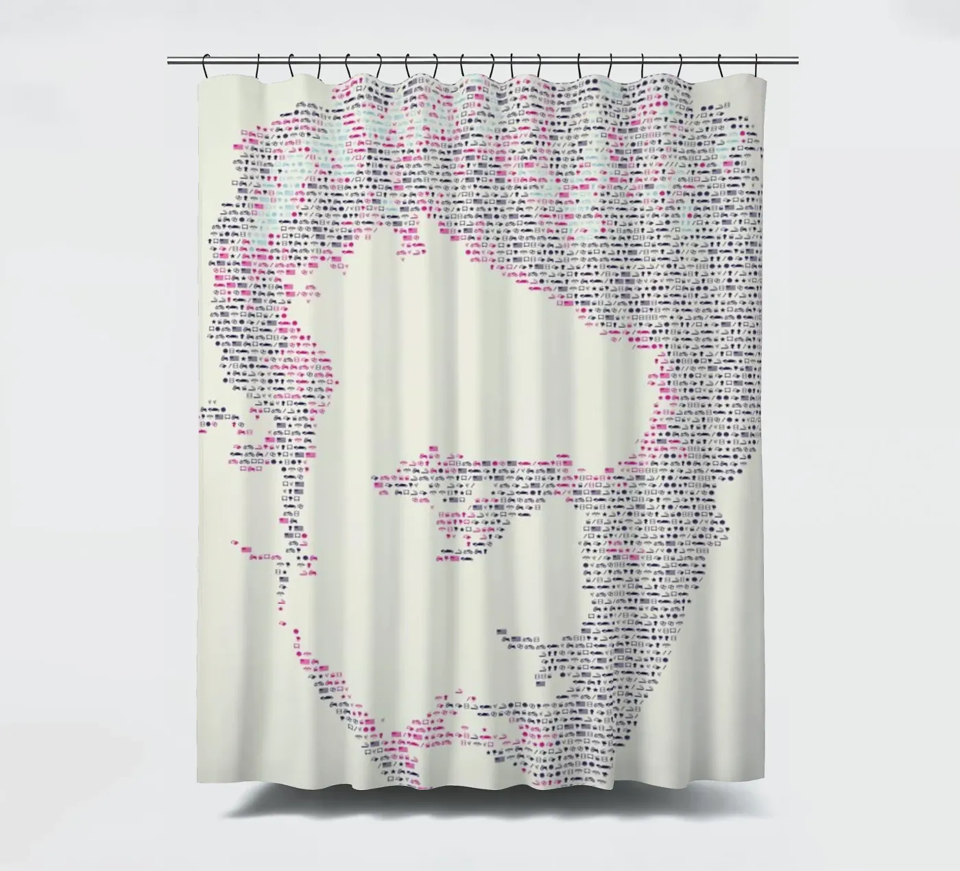 James douchegordijn van Viktor Hertz