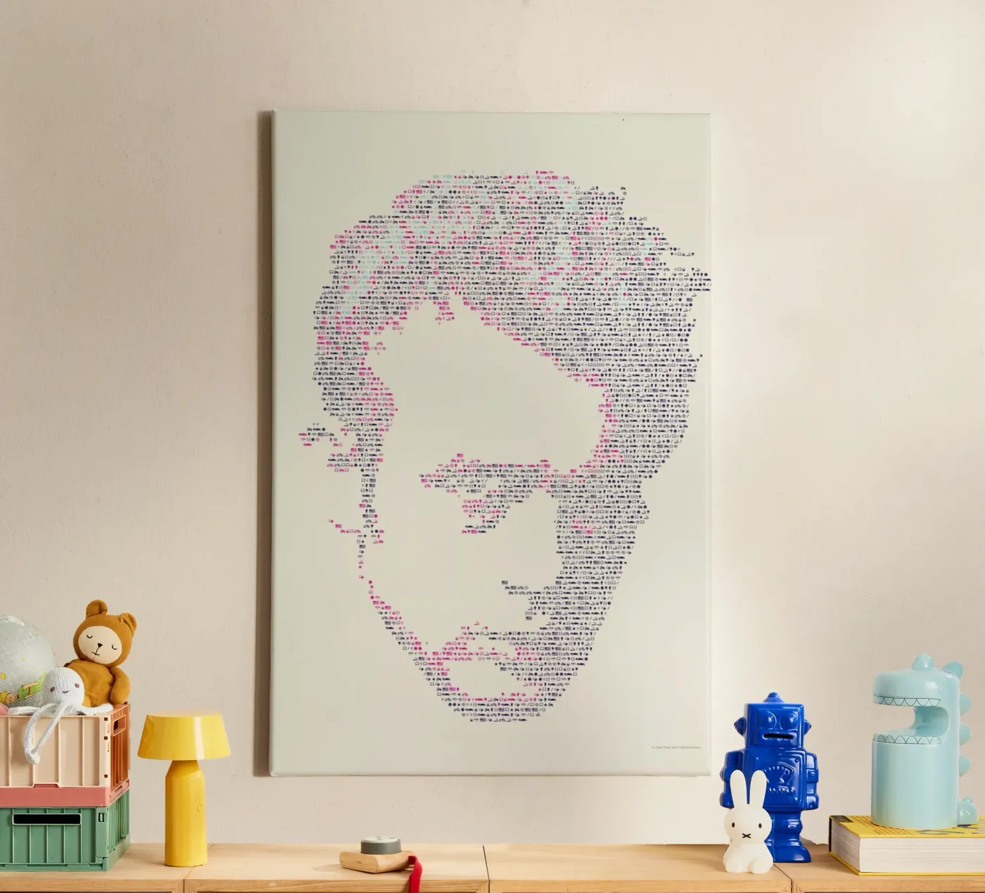 James canvas by Viktor Hertz