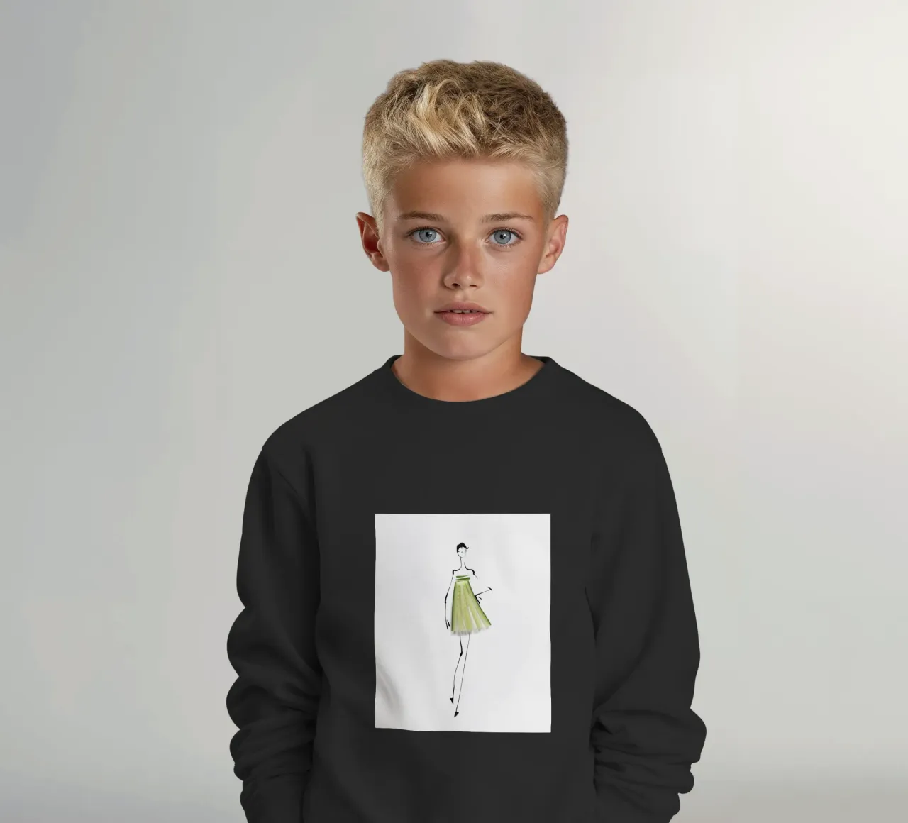 Cucumber felpa bambino da Gretchen Roehrs