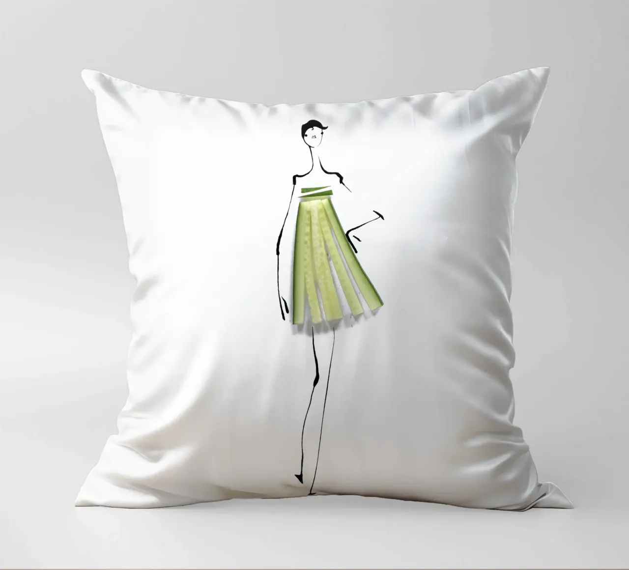 Cucumber cuscino da Gretchen Roehrs