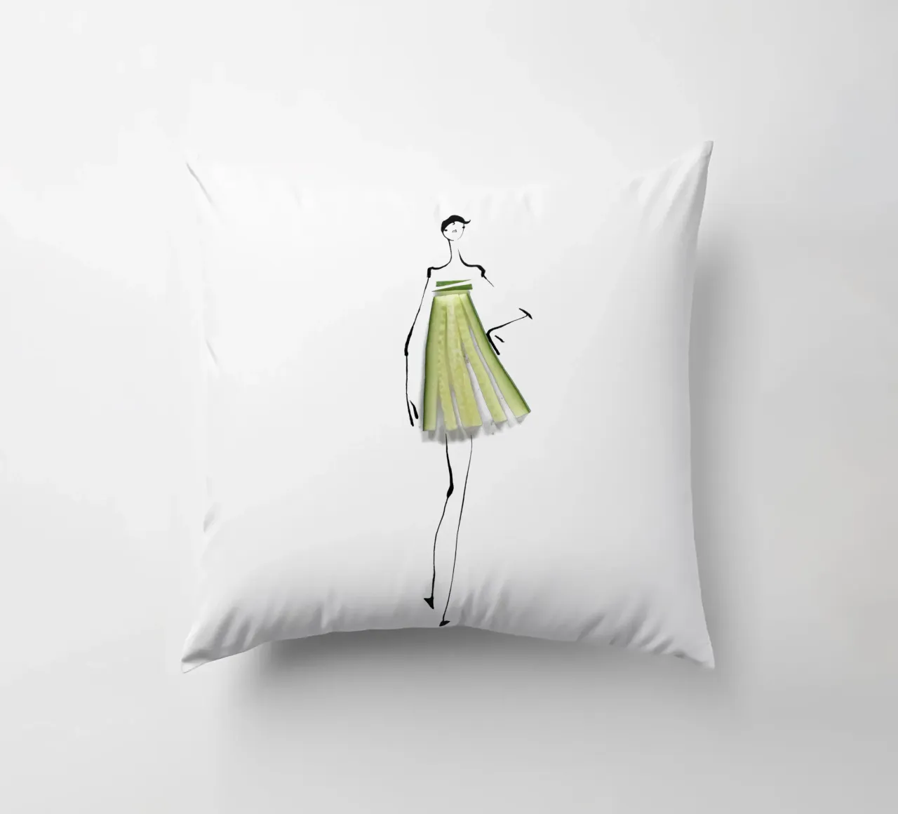 Cucumber cuscino da Gretchen Roehrs