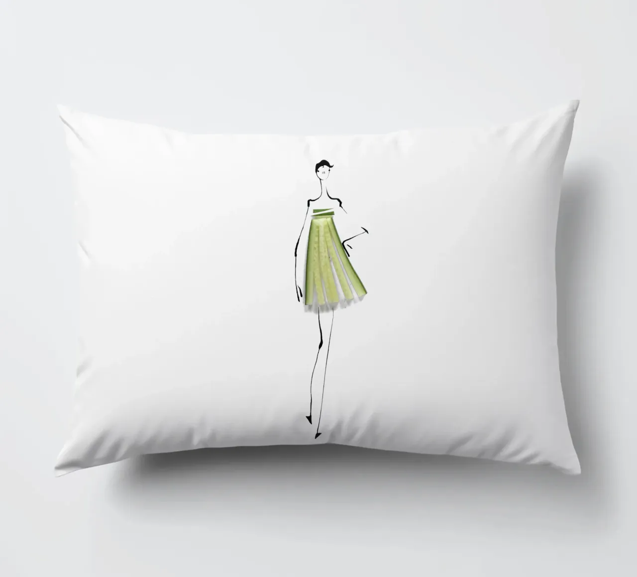 Cucumber cuscino da Gretchen Roehrs