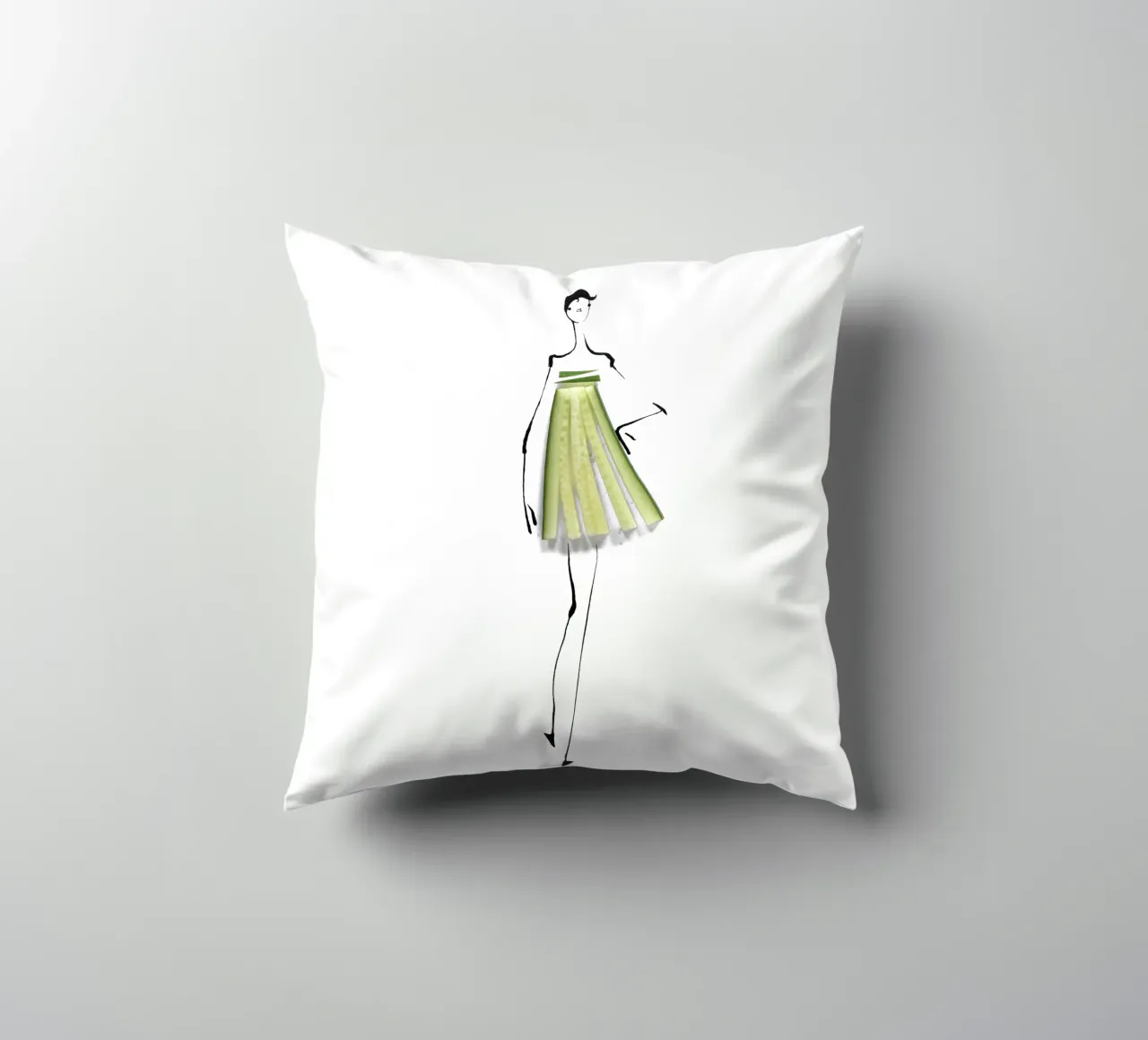 Cucumber cuscino da Gretchen Roehrs