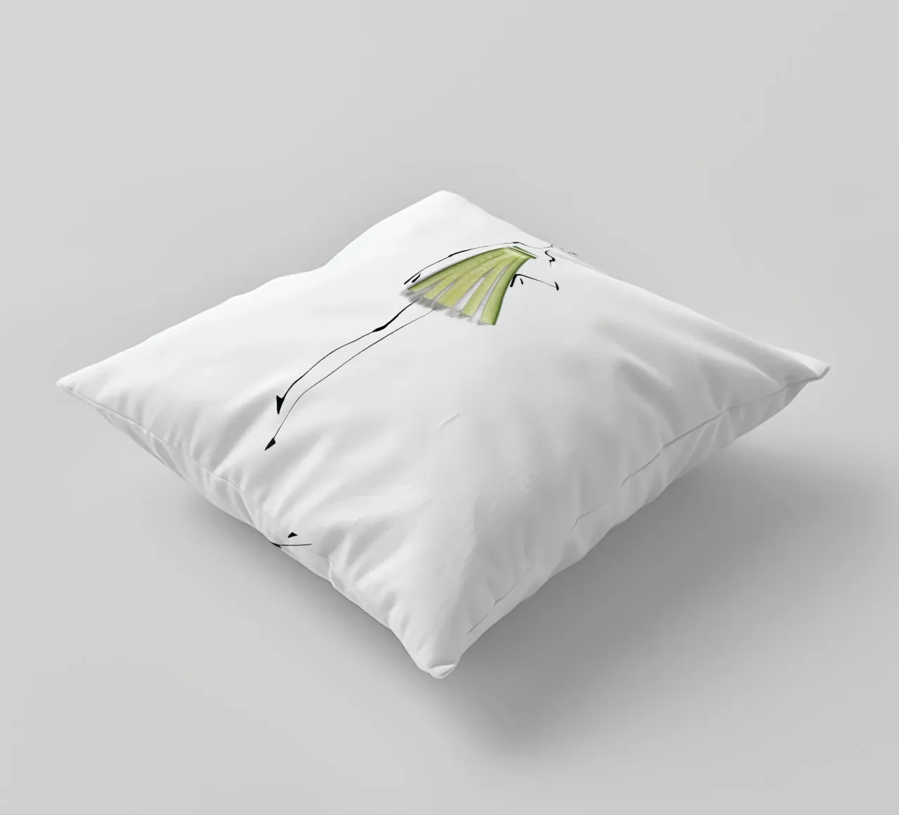 Cucumber cuscino da Gretchen Roehrs