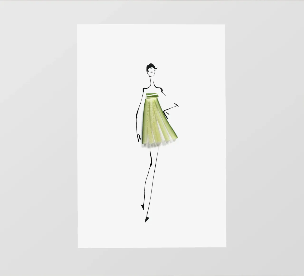 Cucumber telo in pvc da Gretchen Roehrs