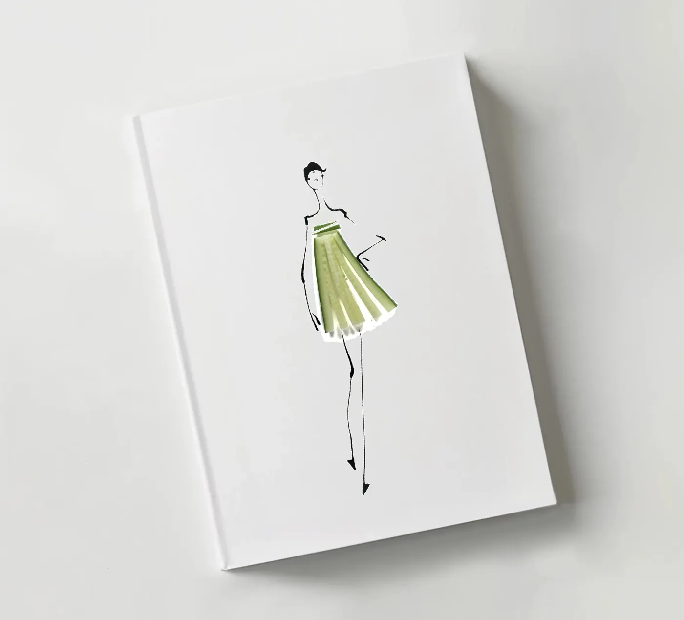 Cucumber notebook by Gretchen Roehrs