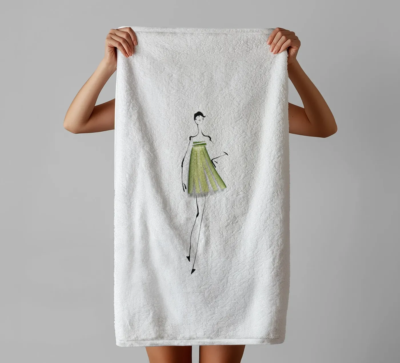 Cucumber Handtuch von Gretchen Roehrs