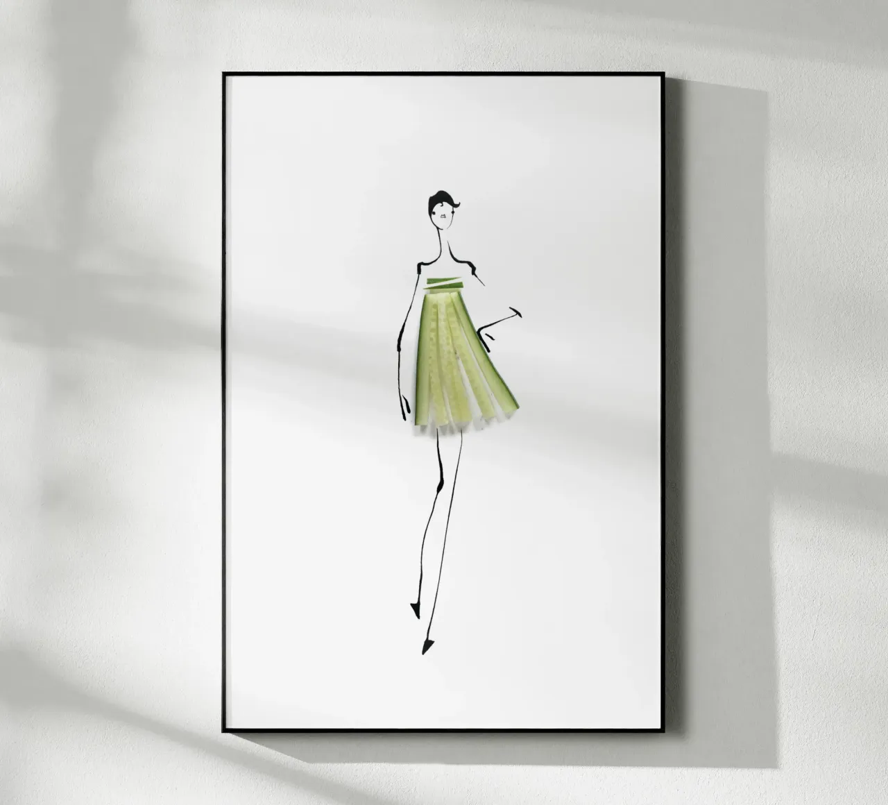 Cucumber plexiglass da Gretchen Roehrs