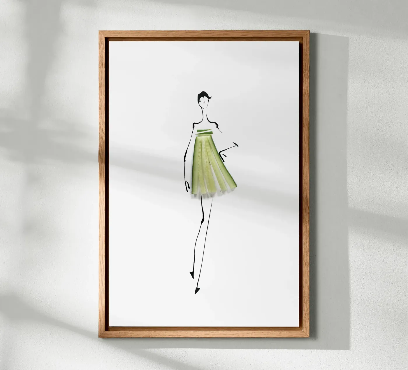 Cucumber forex plate by Gretchen Roehrs