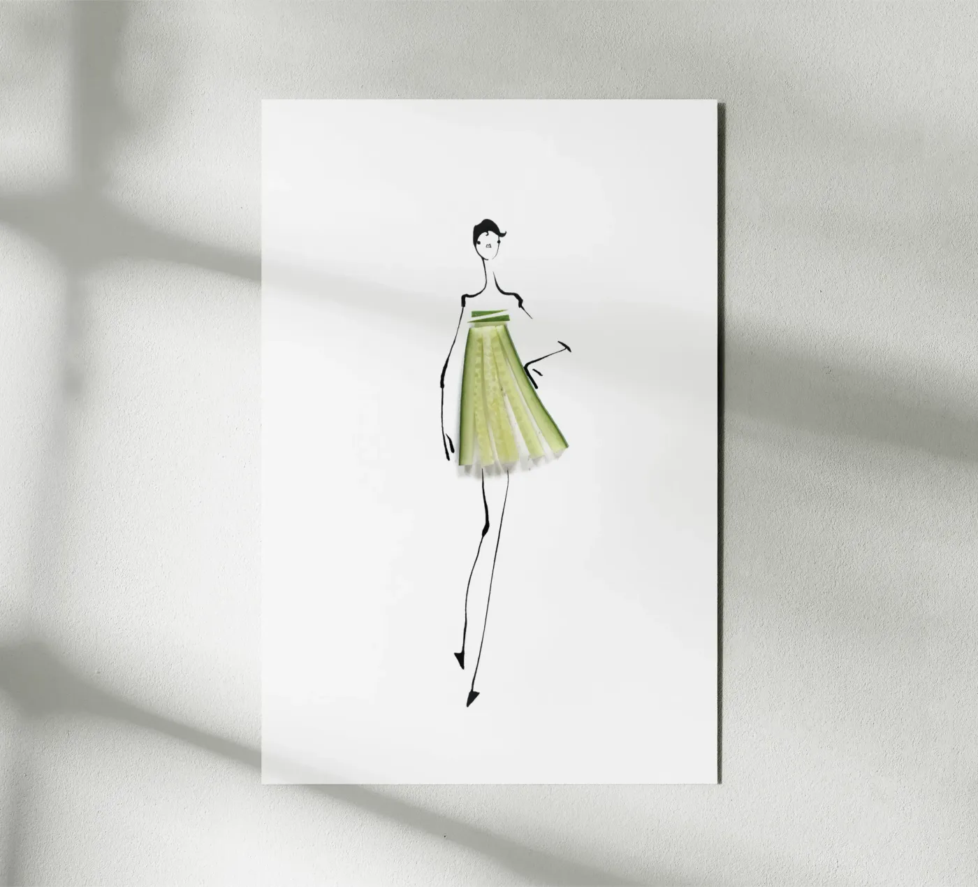 Cucumber forex plate by Gretchen Roehrs