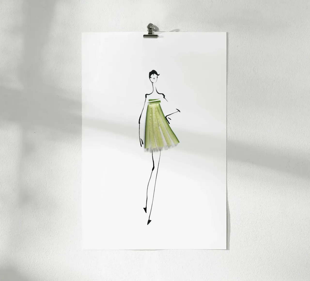 Cucumber carta hahnemühle da Gretchen Roehrs