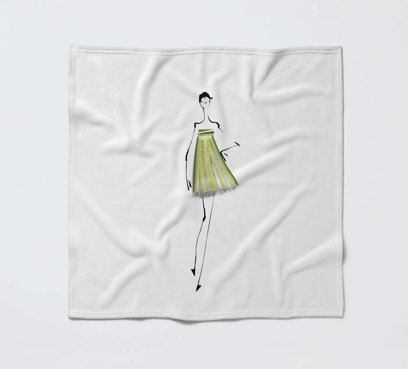 Cucumber Fleecedecke von Gretchen Roehrs