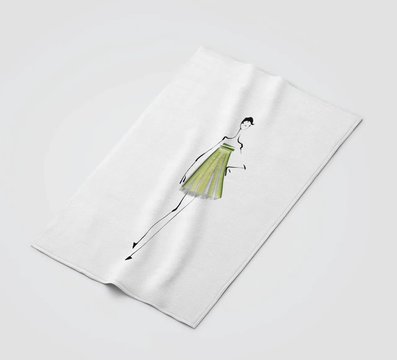 Cucumber Fleecedecke von Gretchen Roehrs