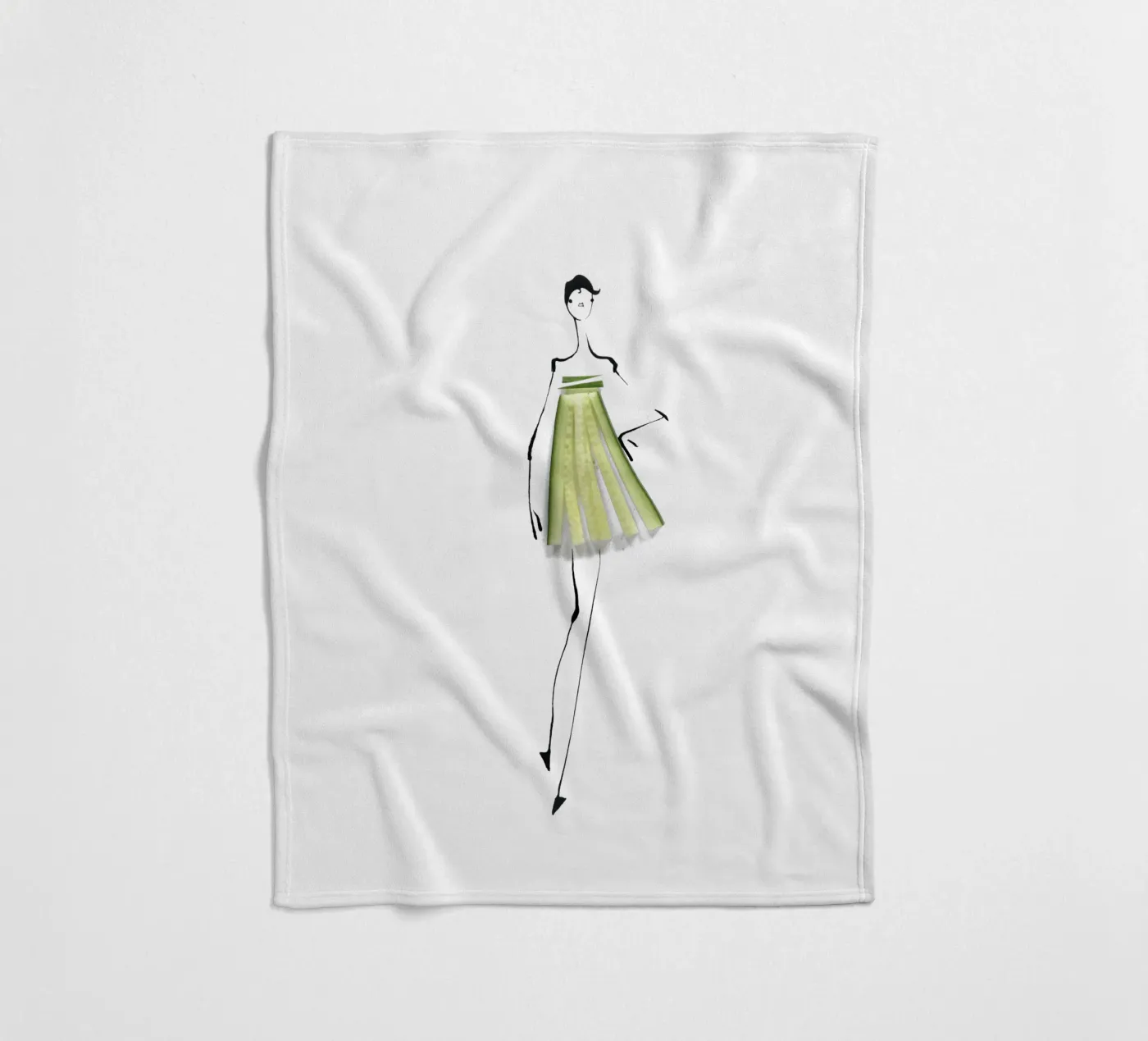 Cucumber Fleecedecke von Gretchen Roehrs