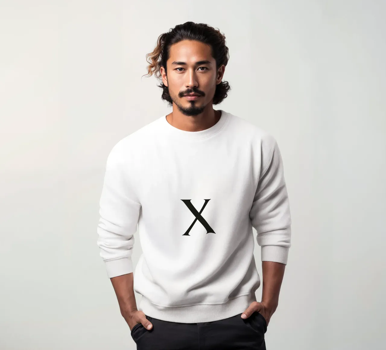 Lettera X felpa da Katja Stehle Design