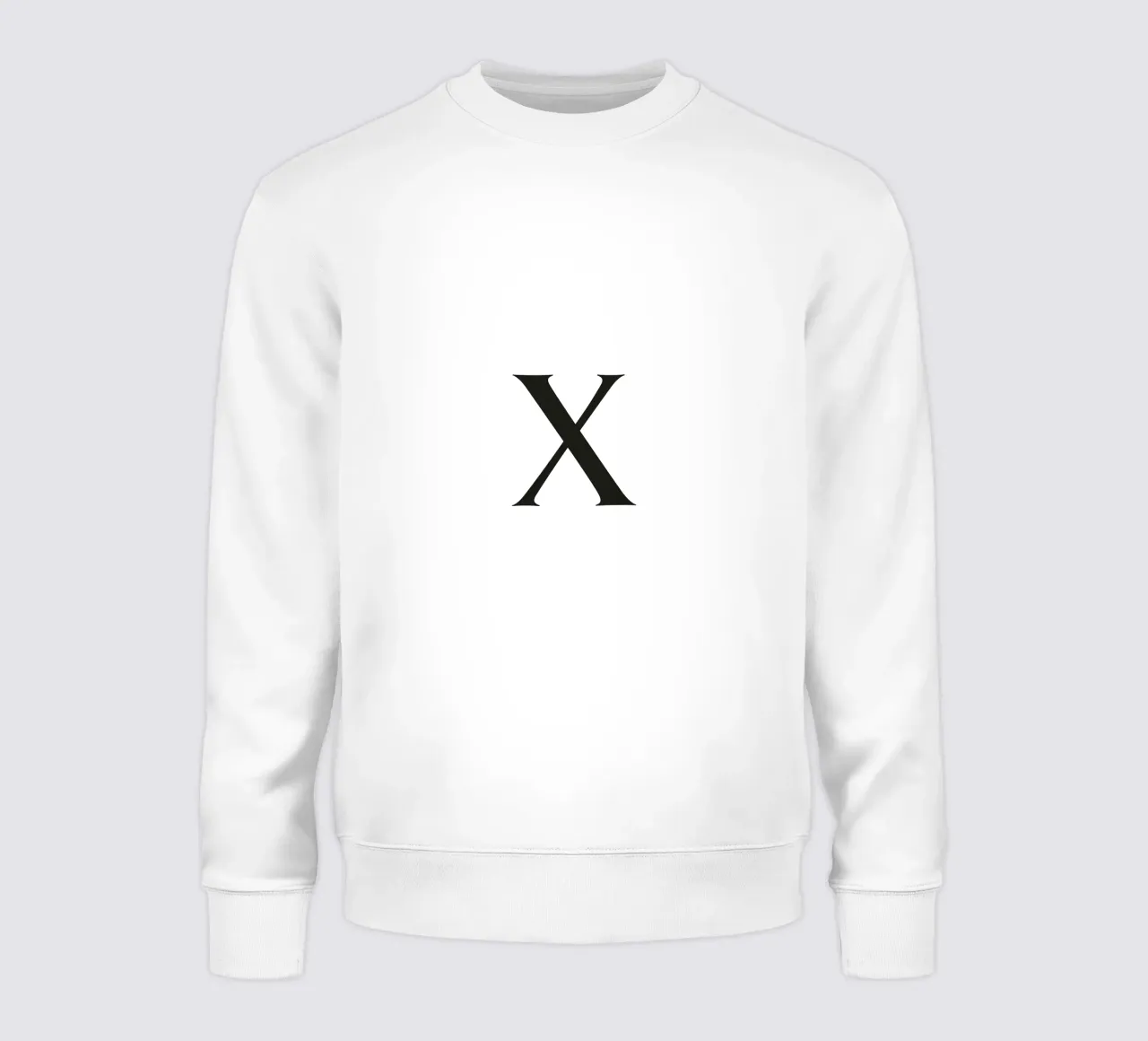 Lettera X felpa da Katja Stehle Design
