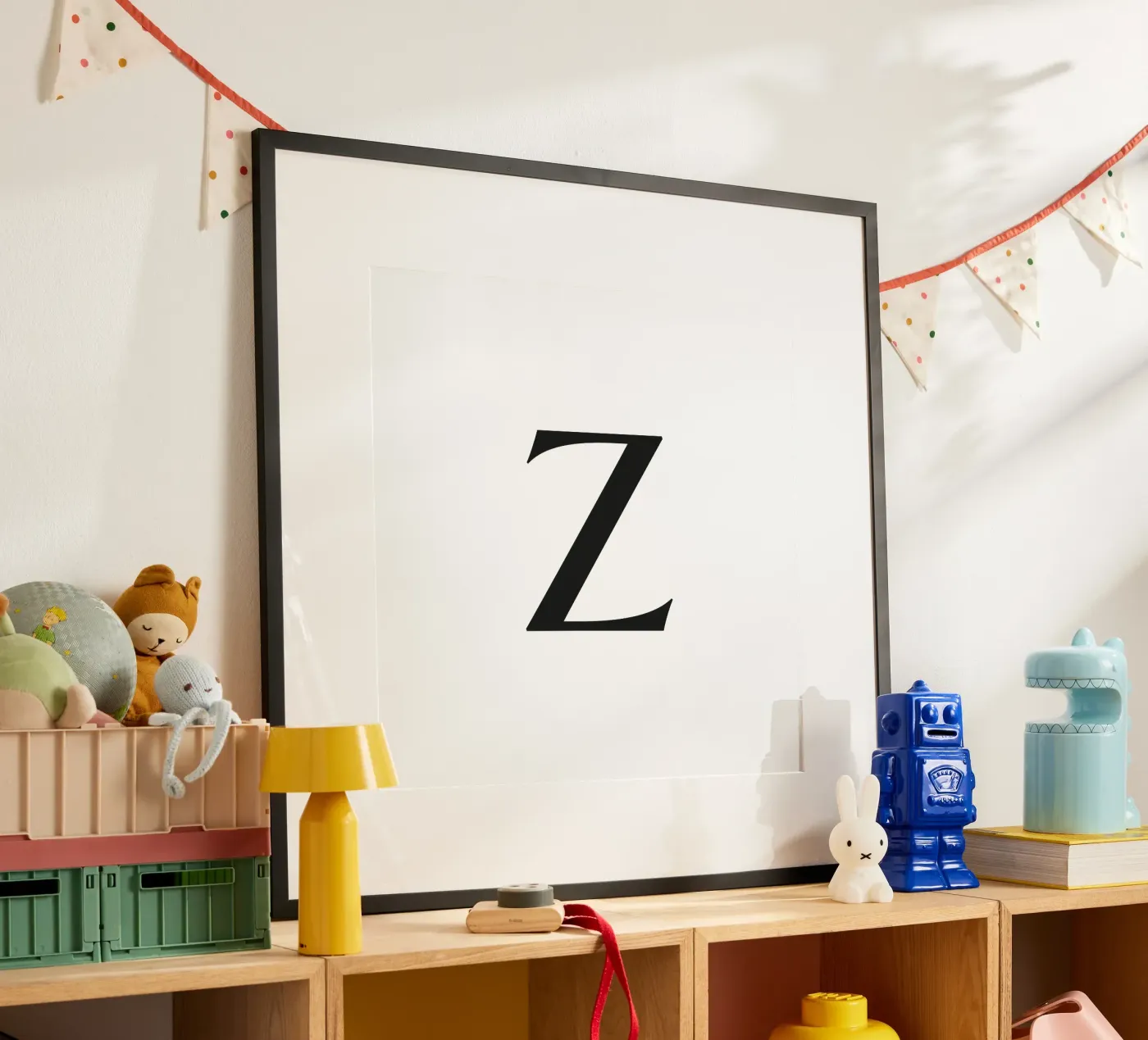 Lettera Z poster da Katja Stehle Design
