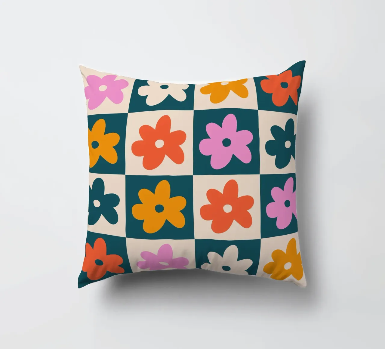 Retro Blossom II cuscino da BAINAI