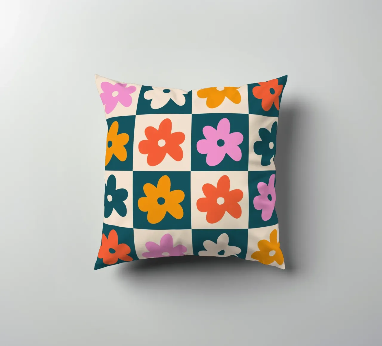 Retro Blossom II cuscino da BAINAI