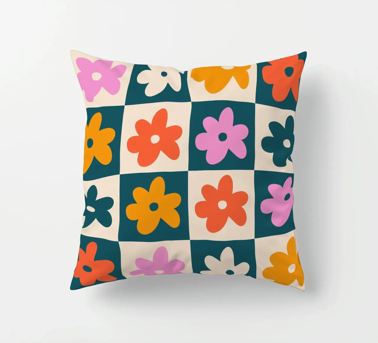 Retro Blossom II cuscino da BAINAI