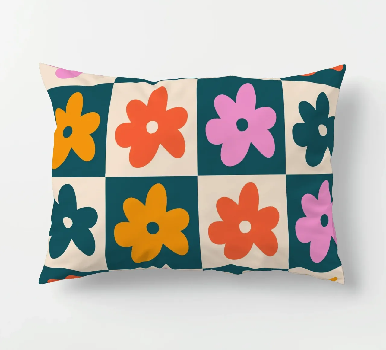 Retro Blossom II cuscino da BAINAI