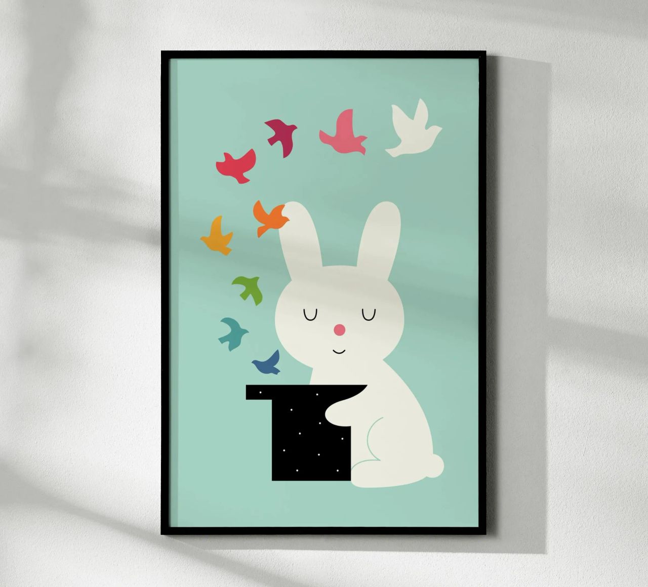 Magie des Friedens Poster von Andy Westface
