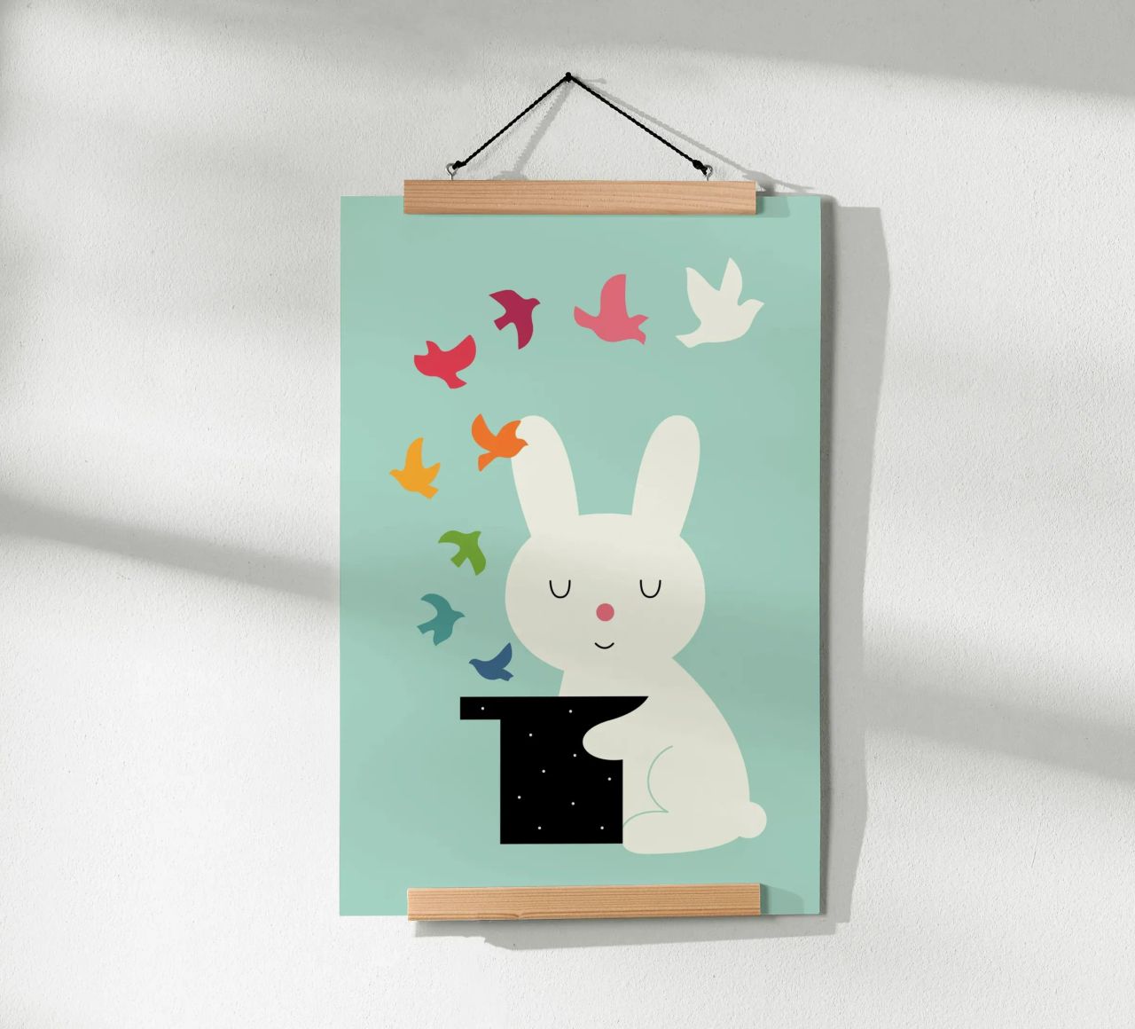 Magie des Friedens Poster von Andy Westface