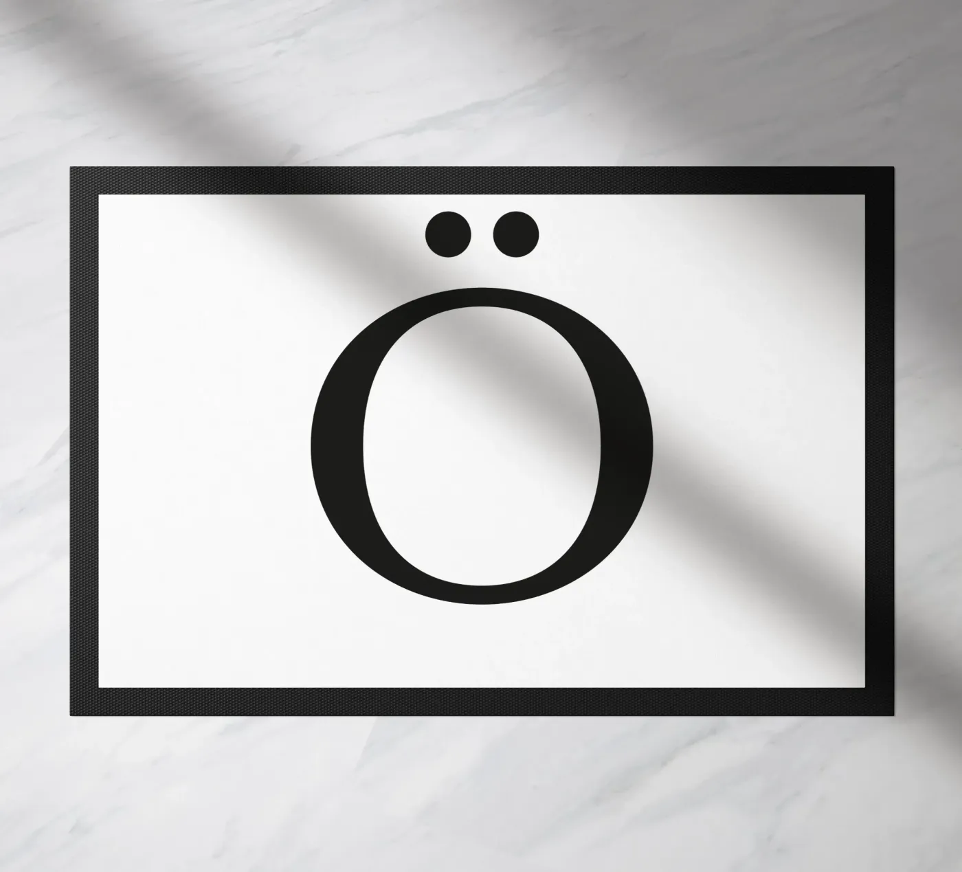 Lettera Ö zerbino da Katja Stehle Design