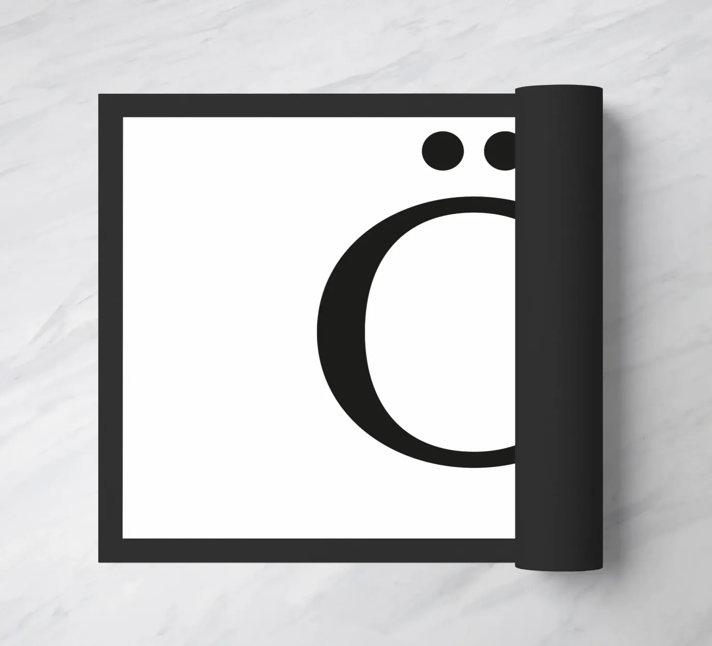 Lettera Ö zerbino da Katja Stehle Design