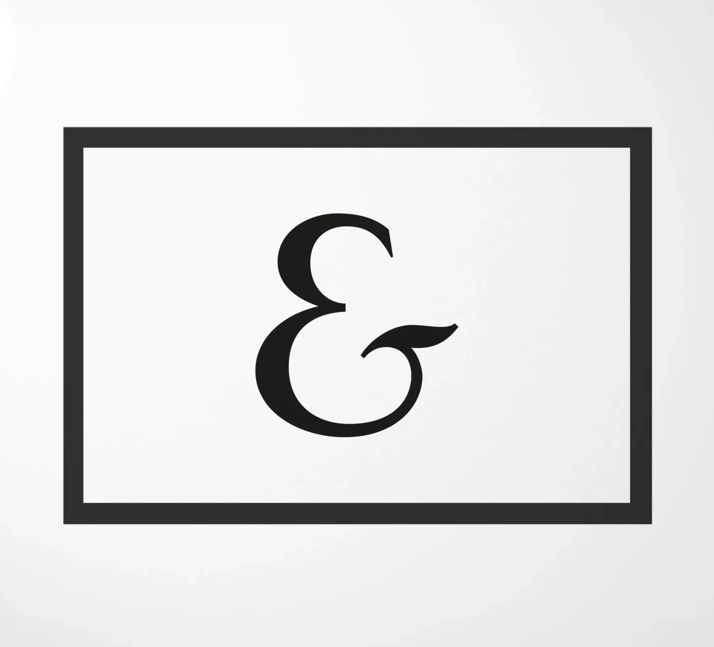 & deurmat van Katja Stehle Design