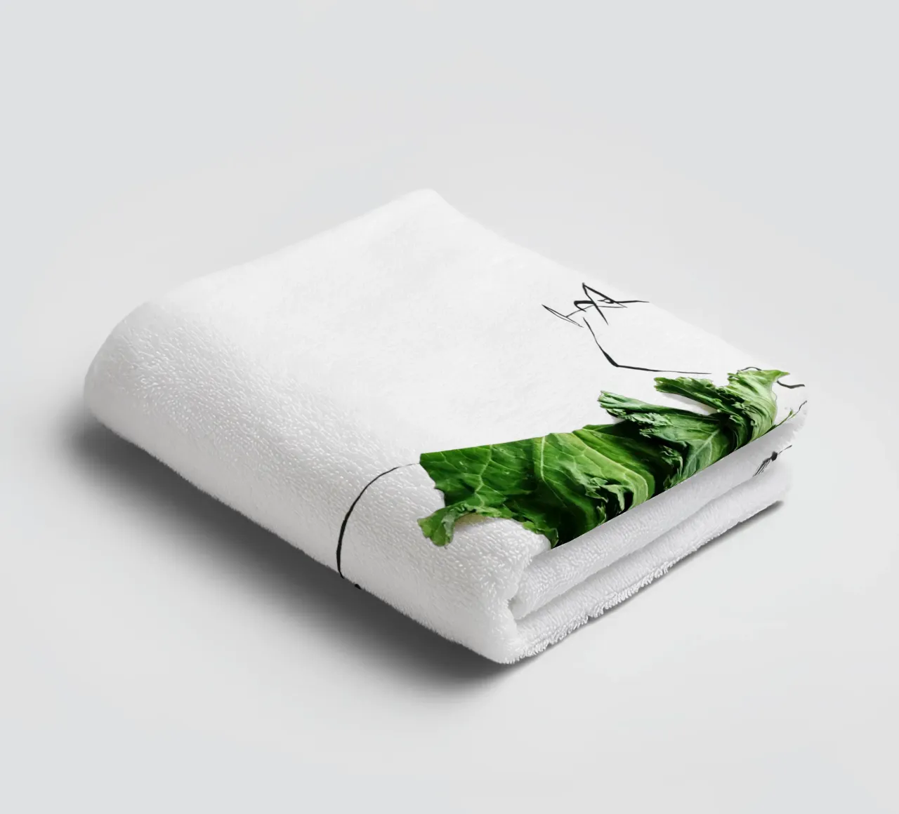 Kale, Cheers asciugamano da bagno da Gretchen Roehrs