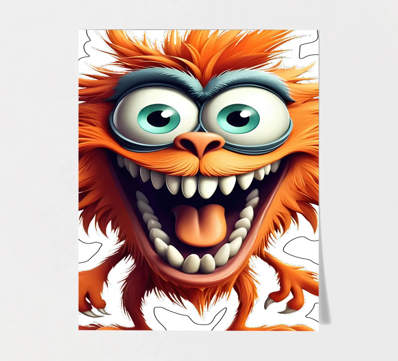 Takito - Monster Comics - Serial 06 sticker sheet by Monsters
