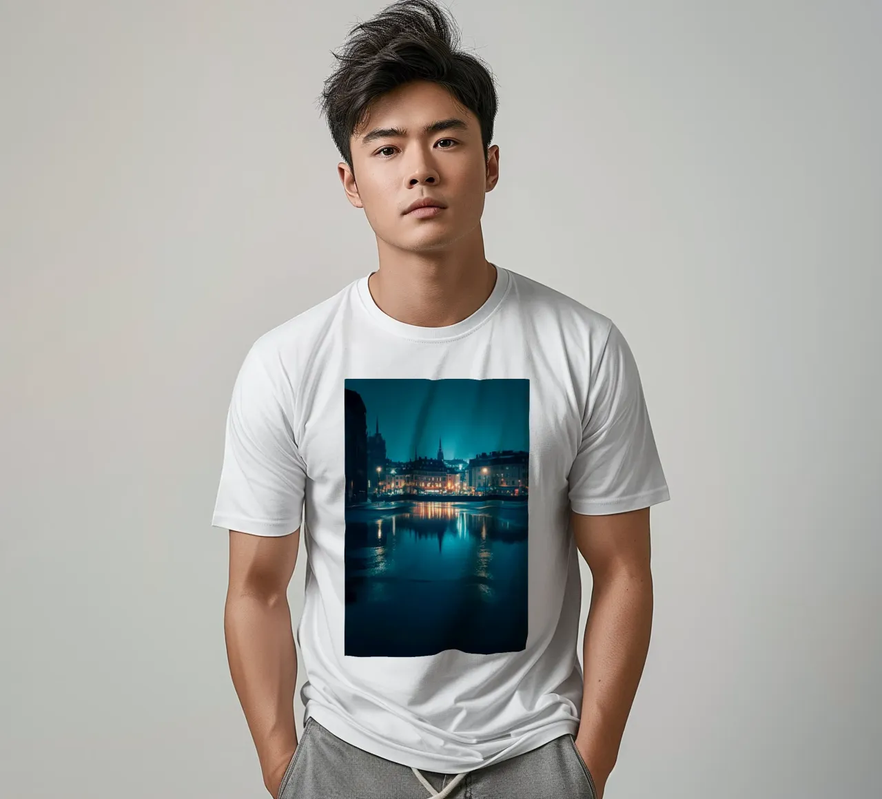 Riflessi luminosi di Stoccolma t-shirt da By Night