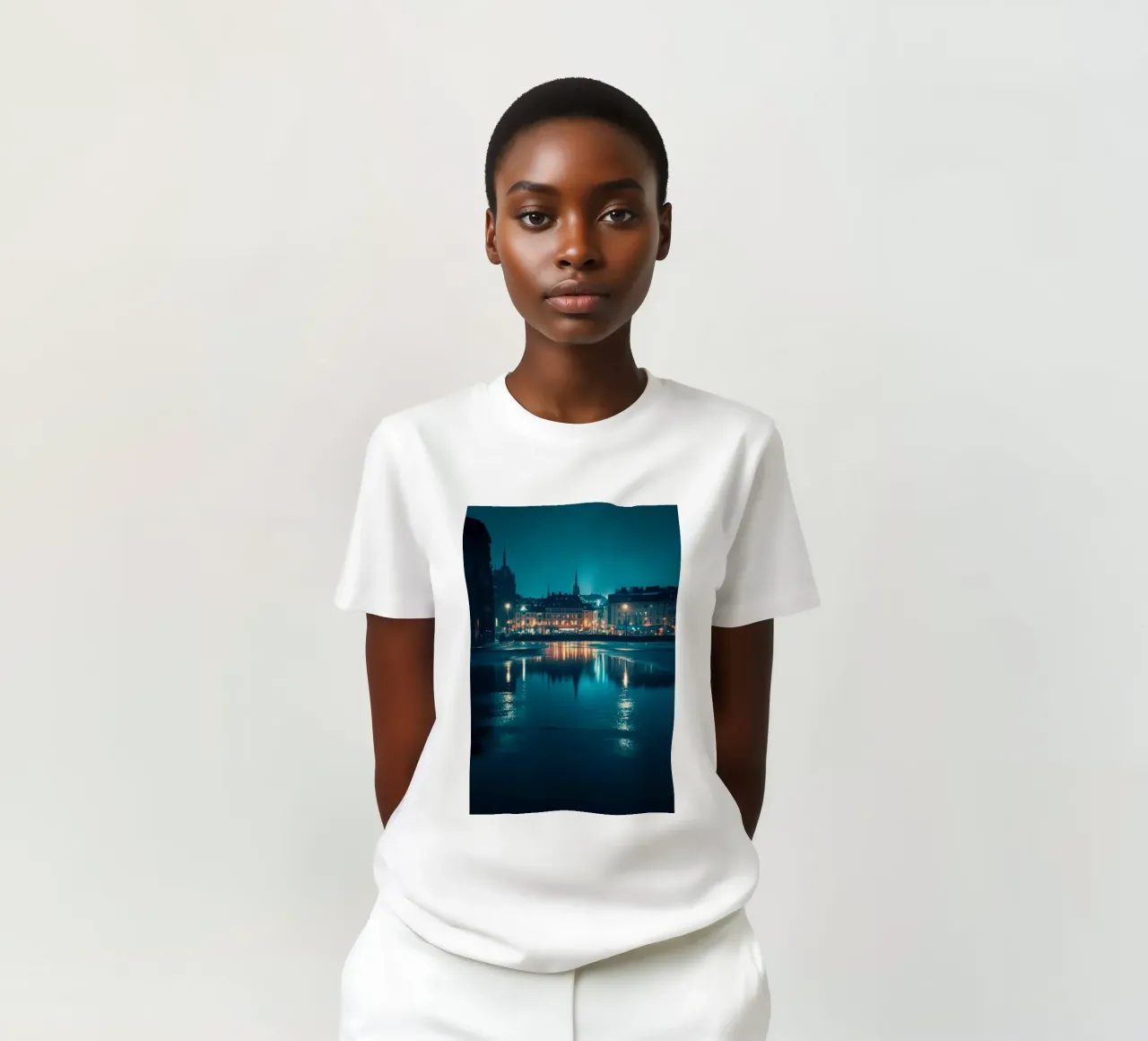 Riflessi luminosi di Stoccolma t-shirt da By Night