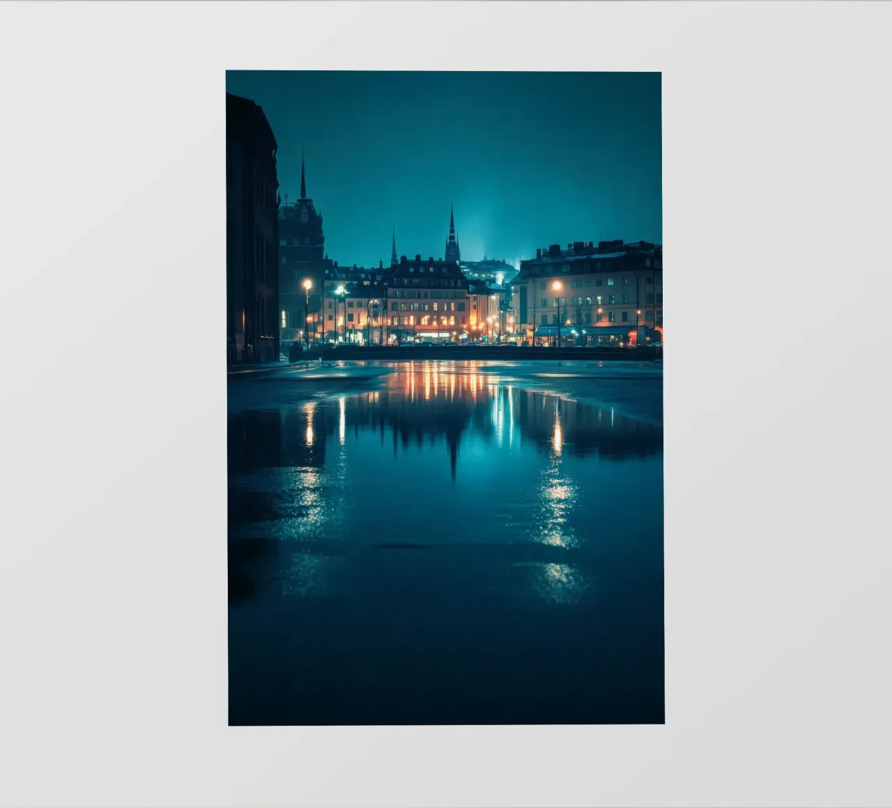 Riflessi luminosi di Stoccolma telo in pvc da By Night