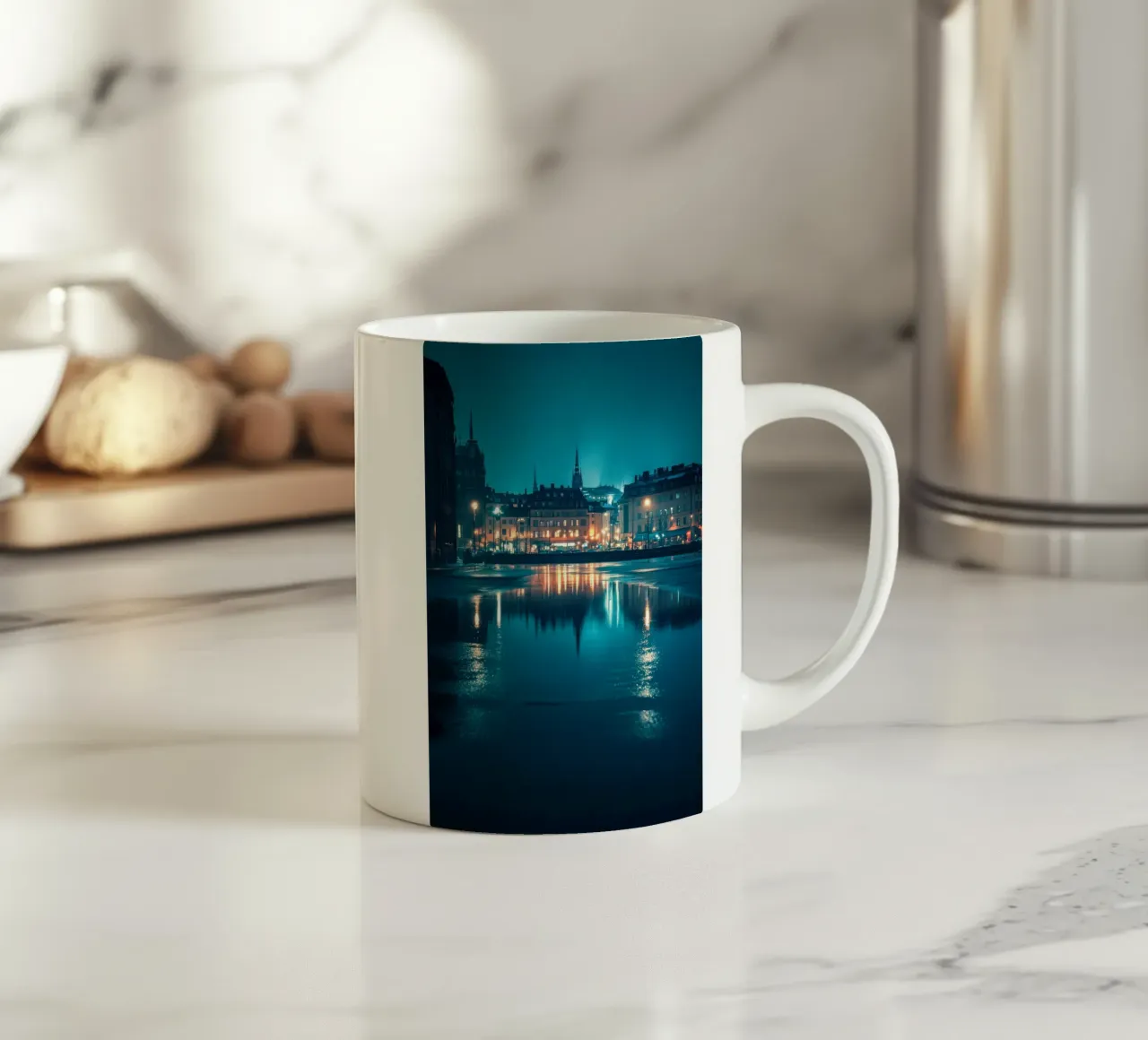 Riflessi luminosi di Stoccolma tazza in ceramica da By Night